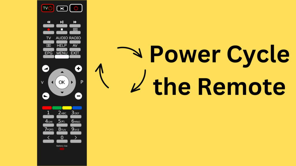 Power Cycle the Remote
