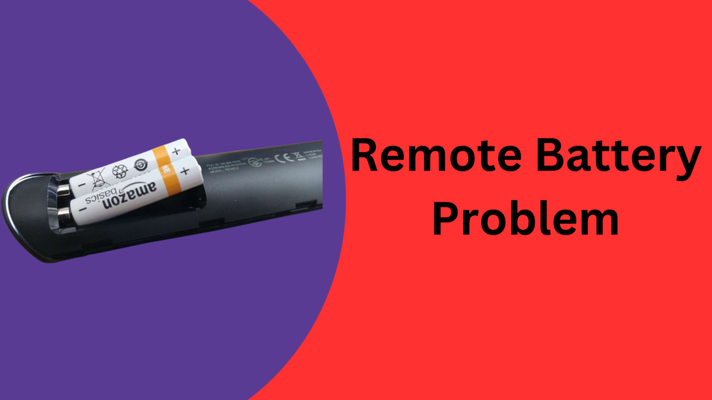 Remote Battery Problem: