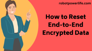 Reset End to End Encrypted Data