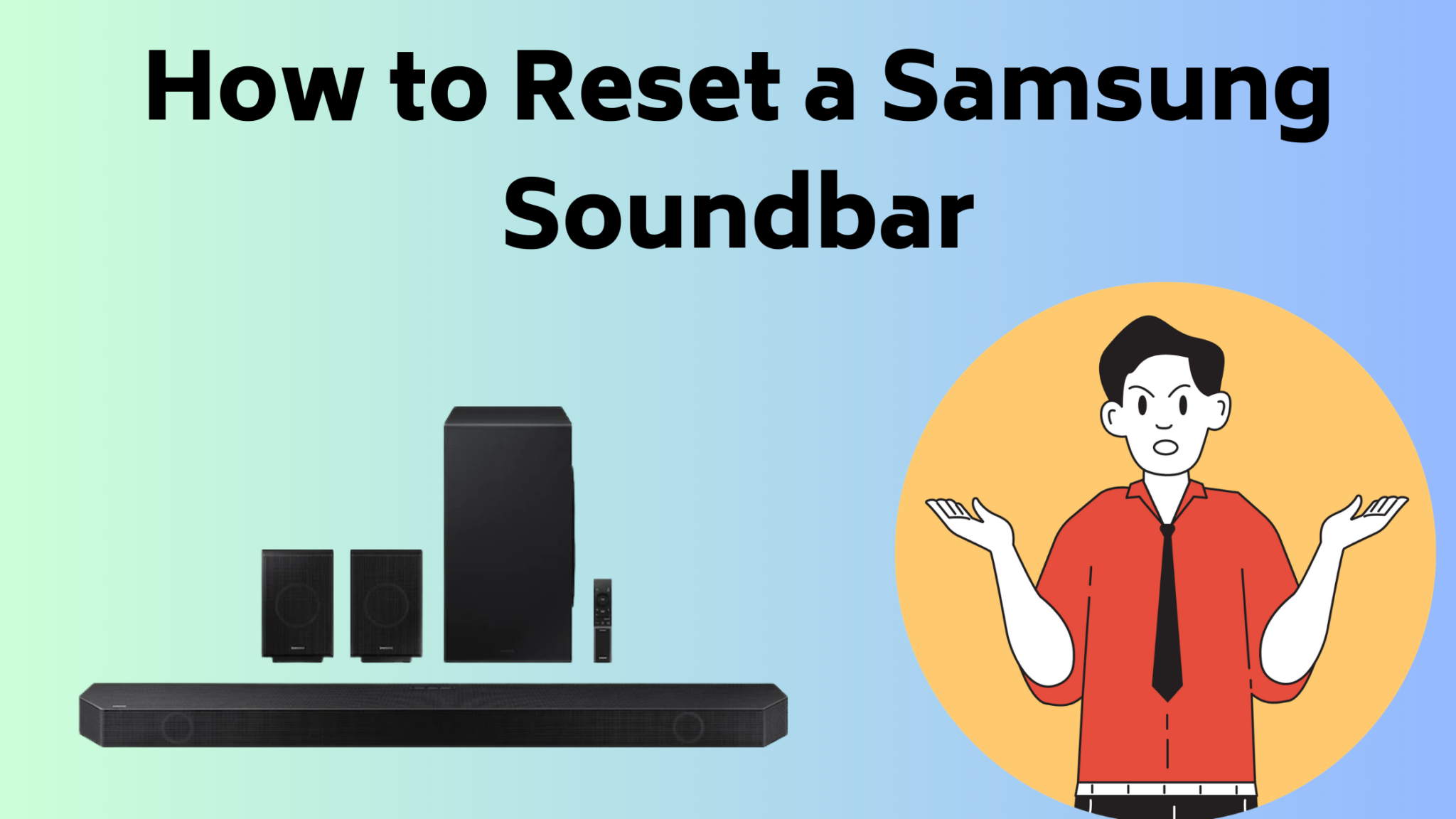 How To Reset A Samsung Sound Bar