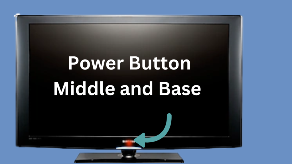 Power Button Middle and Base in Samsung TV