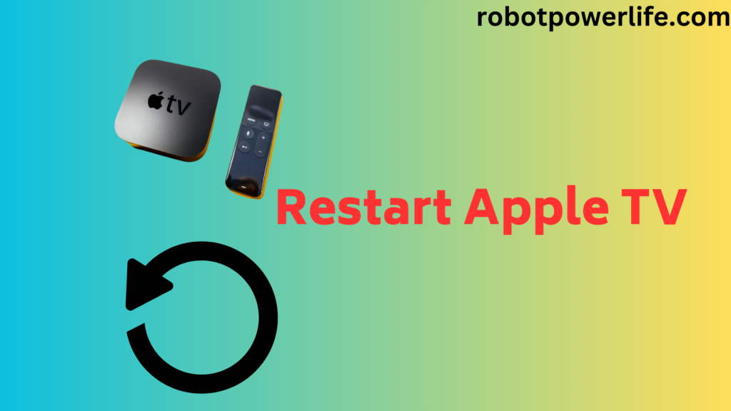 restart apple tv 