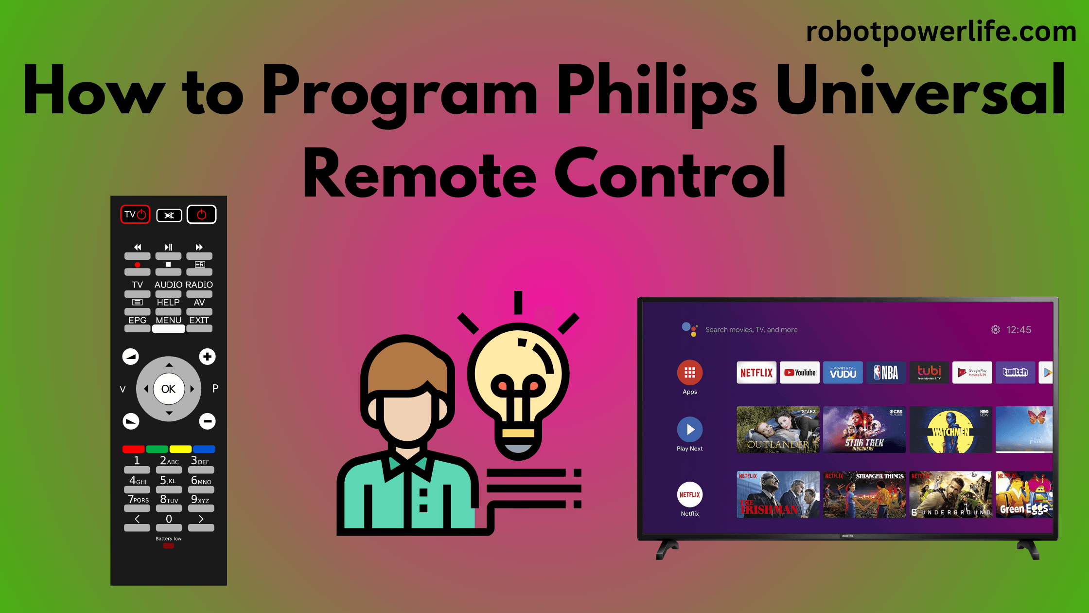 How To Program A Philips Universal Remote To Tcl Roku Tv