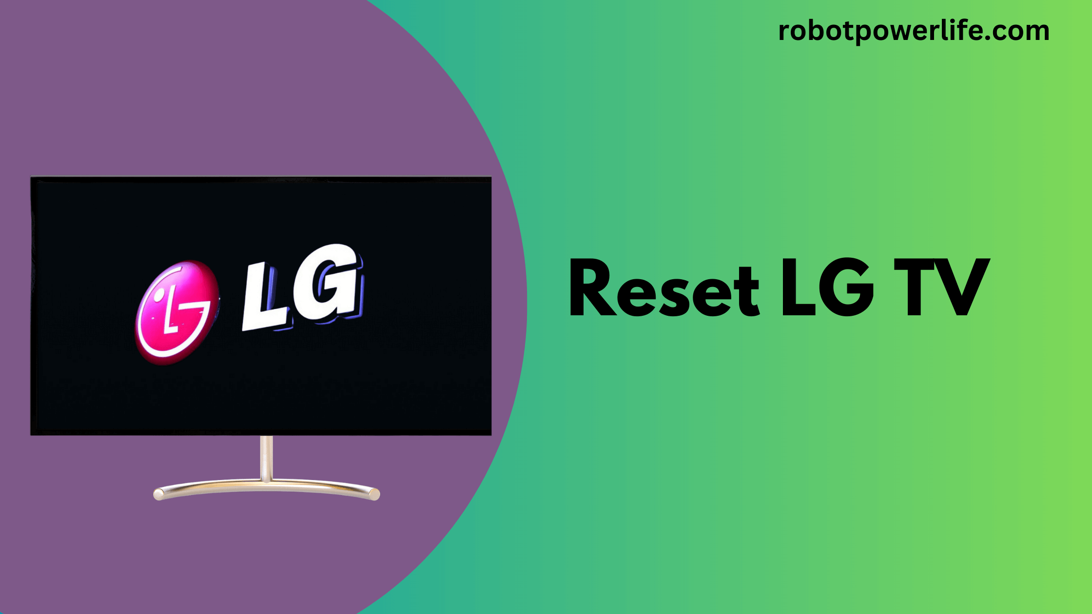 Reset LG TV