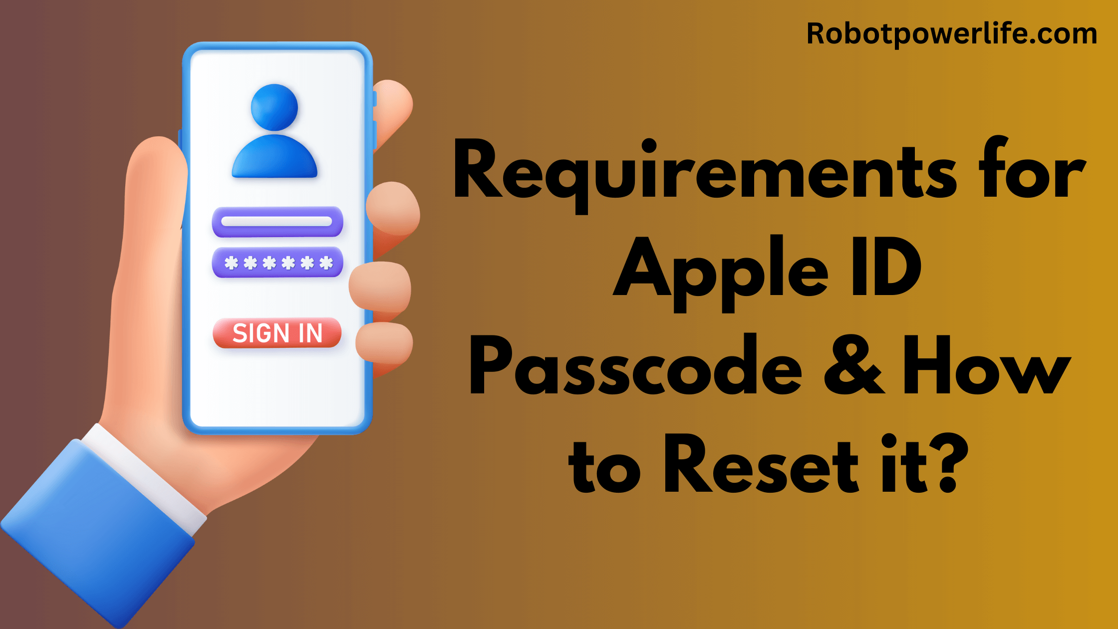 Apple ID Passcode & How to Reset it